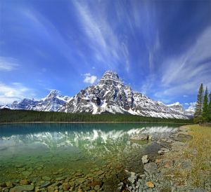 BANFF - Waterfowl Lake Mount Chephren